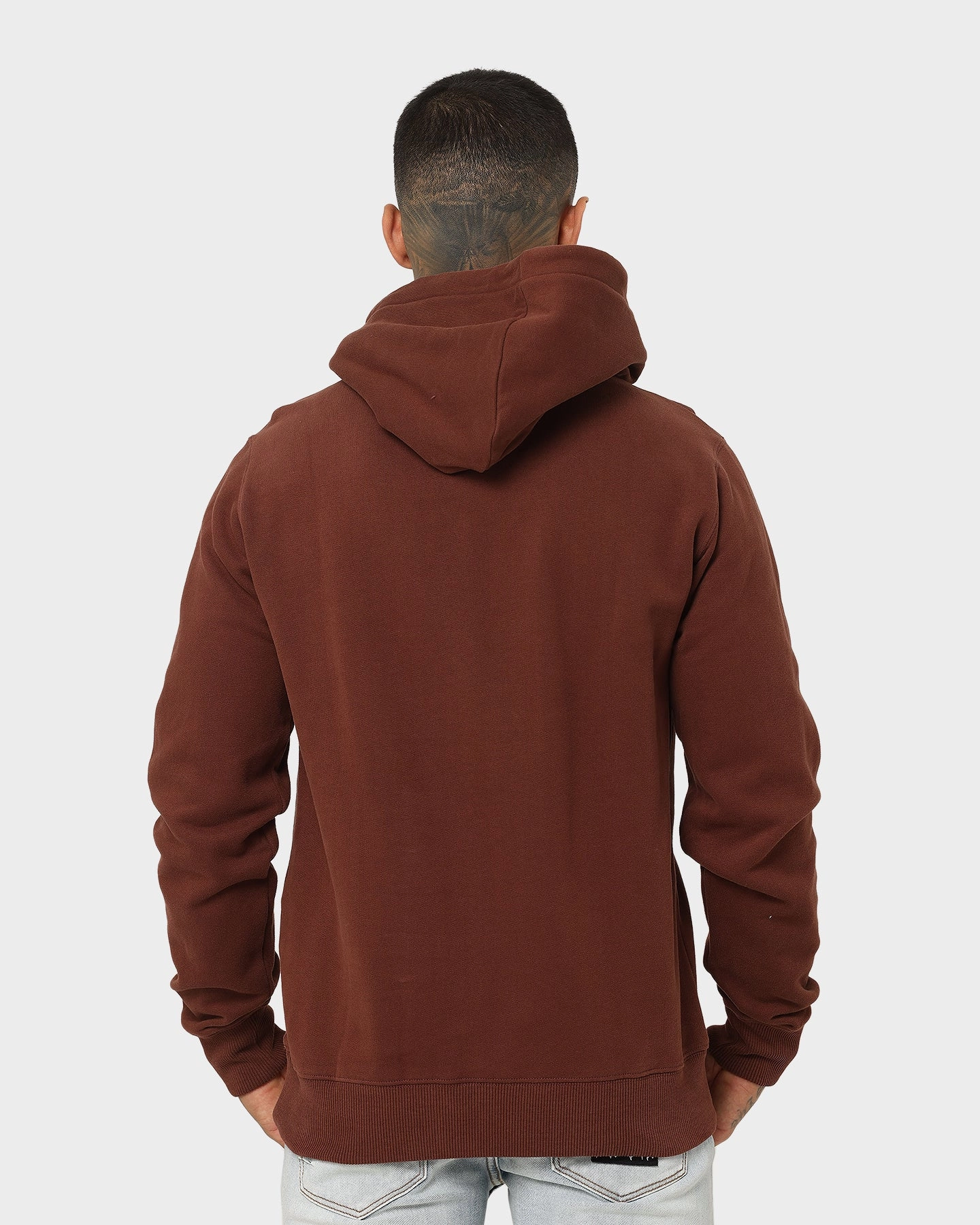 Calvin Klein Monogram Hoodie Dark Brown/Black professionals Light Reflective Trims