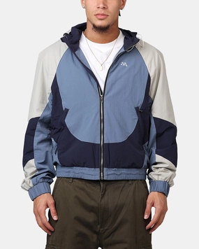 MNML Active Windbreaker Jacket Blue Cool Fit