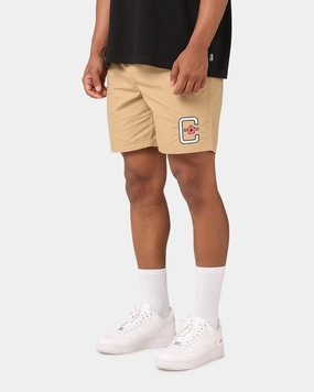 Quick Release Fastener QuickAdjustStraps Carre Rose Beach Shorts Stone