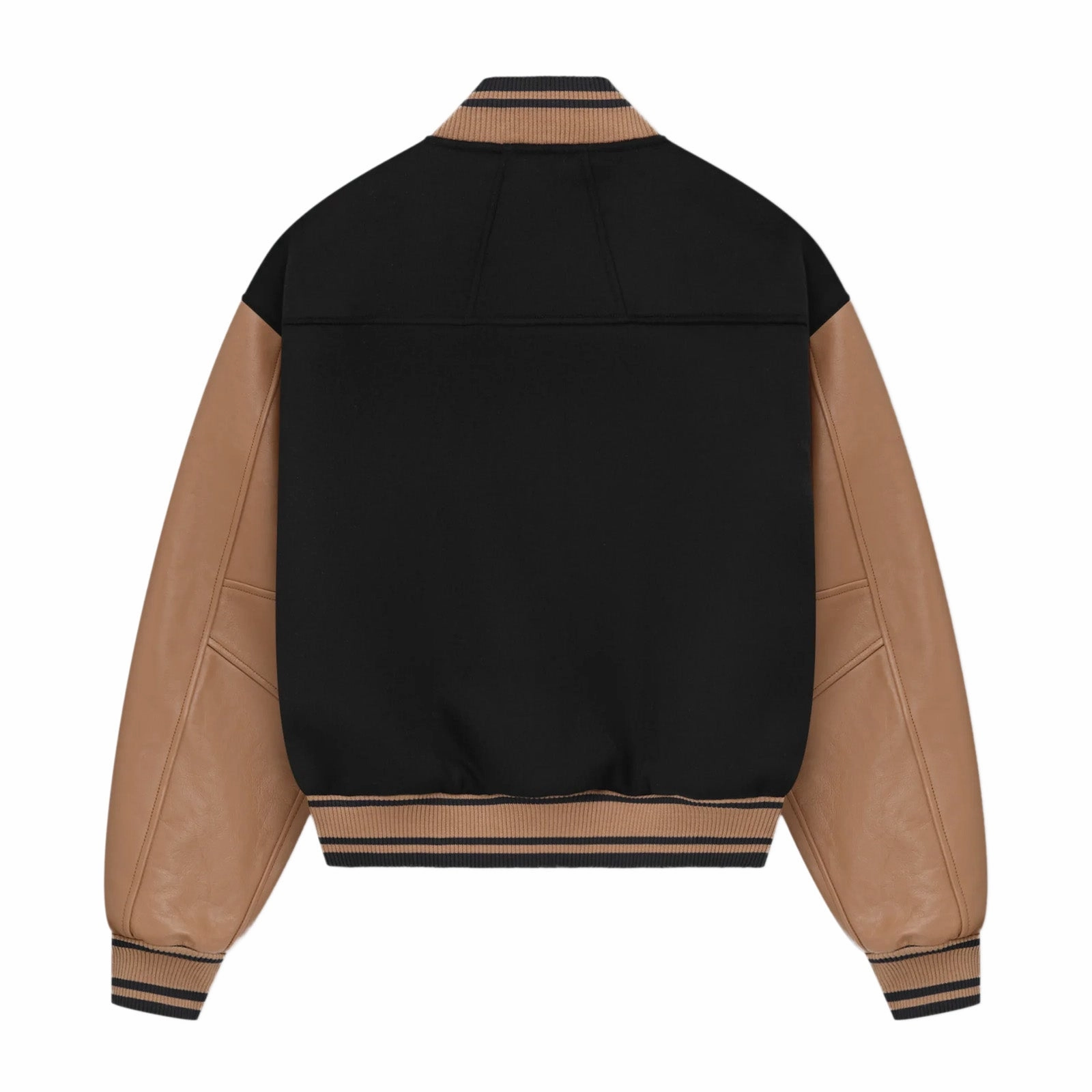 Polished Look Rhude Logo Varsity Jacket 'Navy/camel'