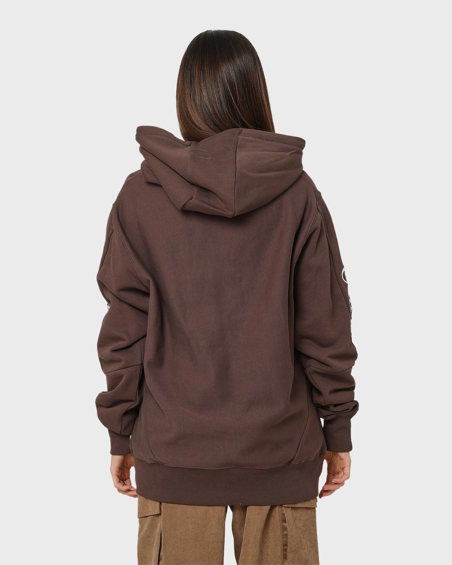 Carre Volle Hoodie Dark Brown Hiking Jacket Interchangeable Liner System