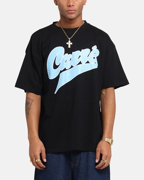 Comfortable Casual Carre Slugger Script T-Shirt Black