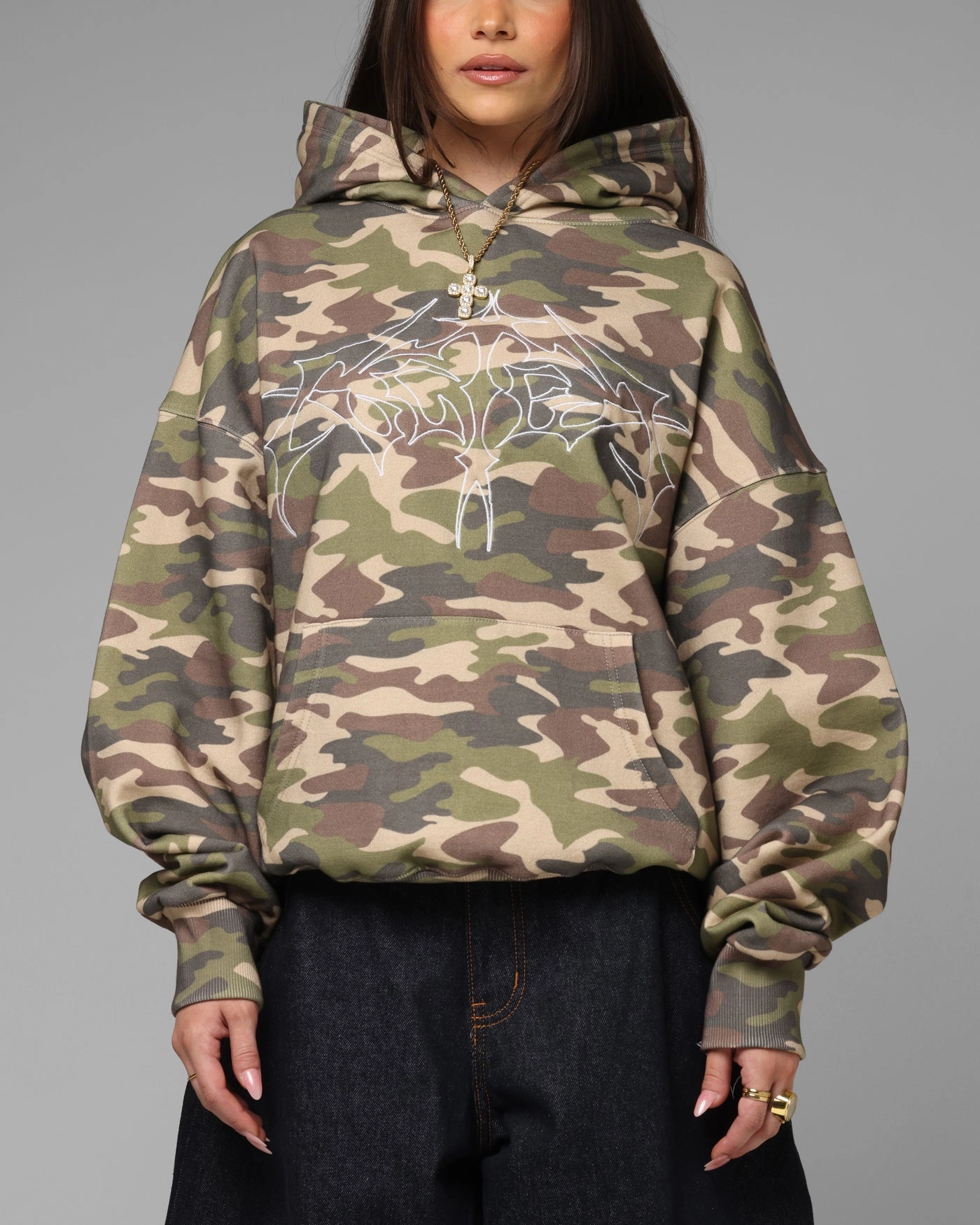 Invoice bus ride Loiter Opaque Premium Hoodie Camo