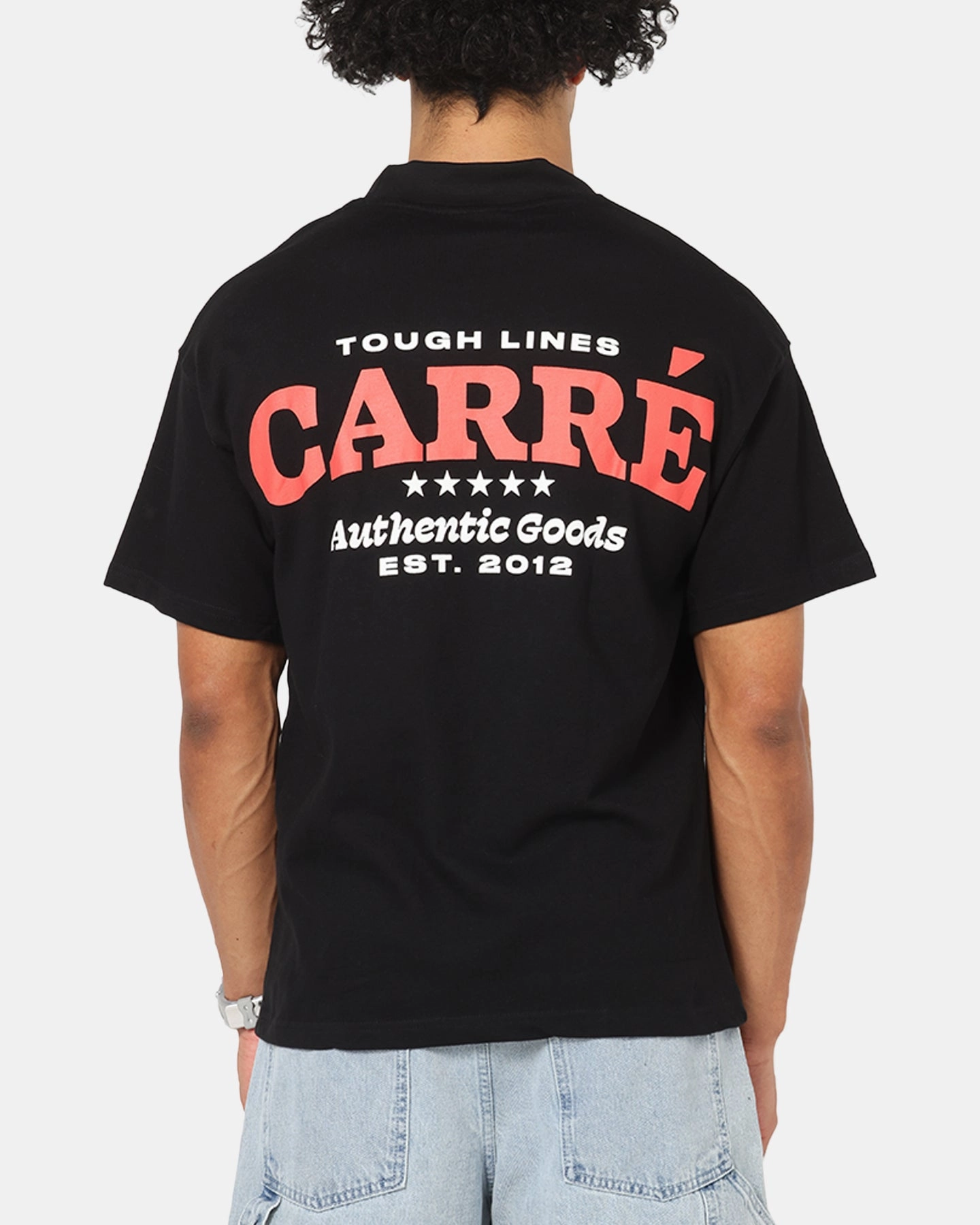 Carre Authentic Heavy T-Shirt Black Fashionable Comfort