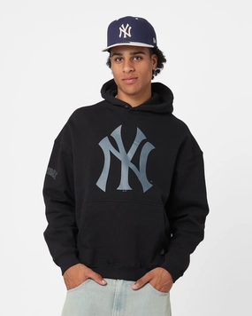 Majestic Athletic New York Yankees Tonal Stark Hoodie Faded Black Compact Storage Design travel use