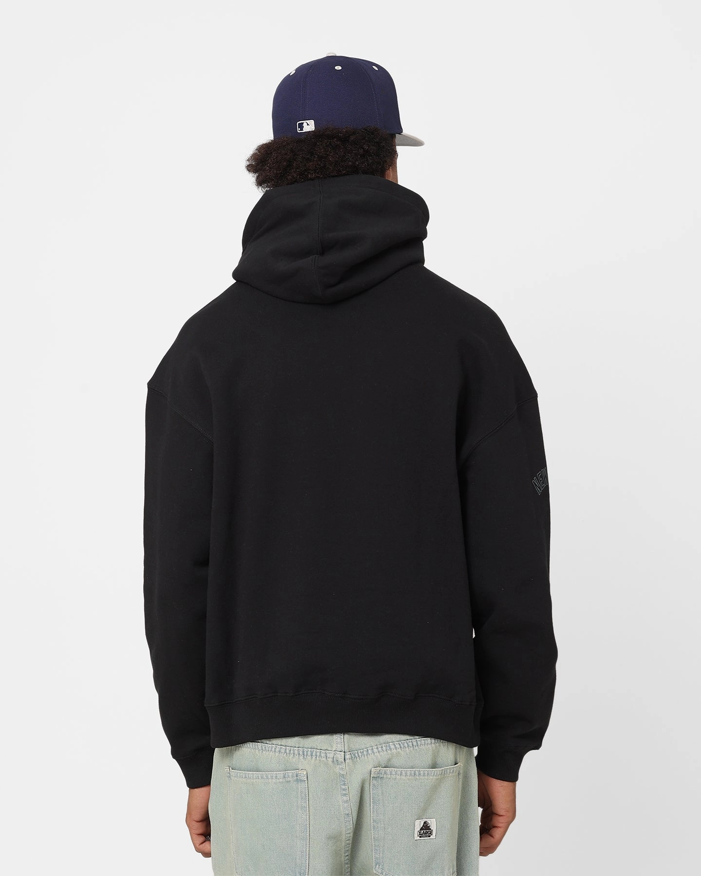 Hiking Ready Noise Free Movement Majestic Athletic New York Yankees Tonal Stark Hoodie Faded Black