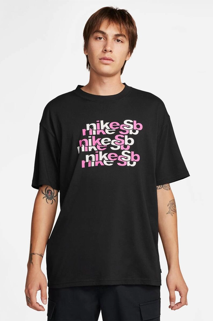 Nike SB OC Repeat Skate Tee Essential Casual Wide Neck Opening