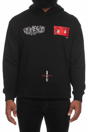 Strong Support Icecream These Eyes Cropped Fit Hoodie Comfortable