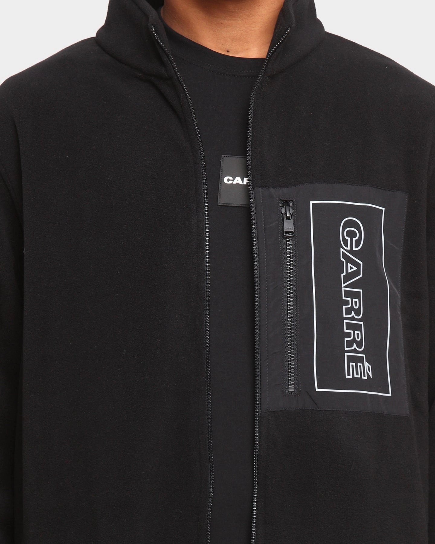 Wind Safe Trendy Protection Carr?? Polaire Jacket Black