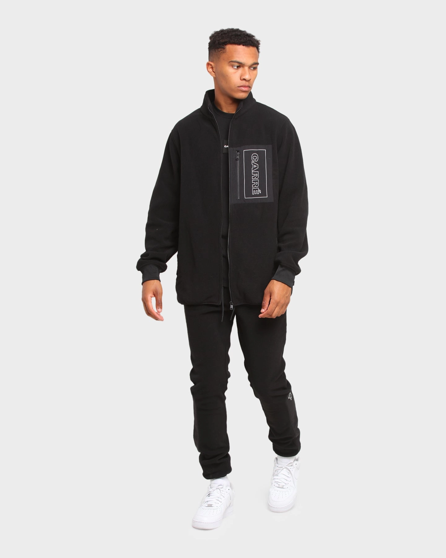 Carr?? Polaire Jacket Black Lust Chain