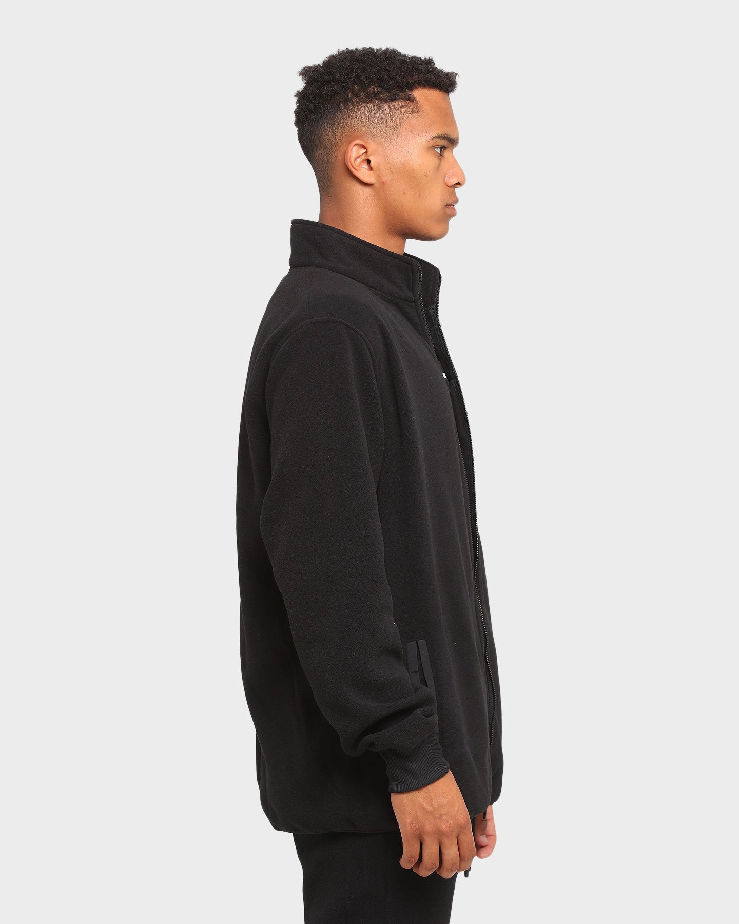 Light Reflective Logos Cruise Carr?? Polaire Jacket Black