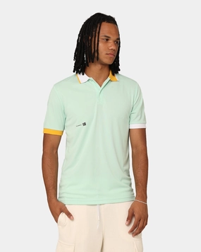 Students Golf Benfield Polo Shirt Mint Collared Shirt Non Iron Finish