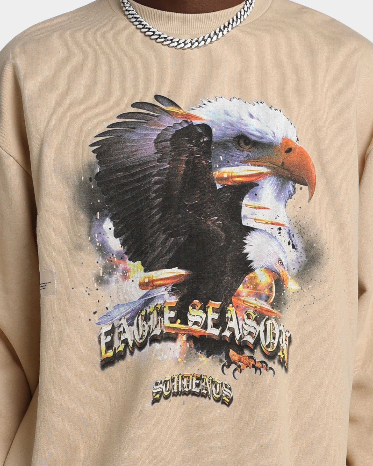 Students Golf Eagle Season Crewneck Monarch Neutral Look