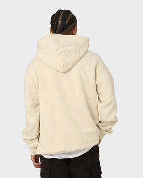 Stussy Back Appliqu?? 50/50 Hoodie Cream InsulatedLayer Multi Directional Stretch