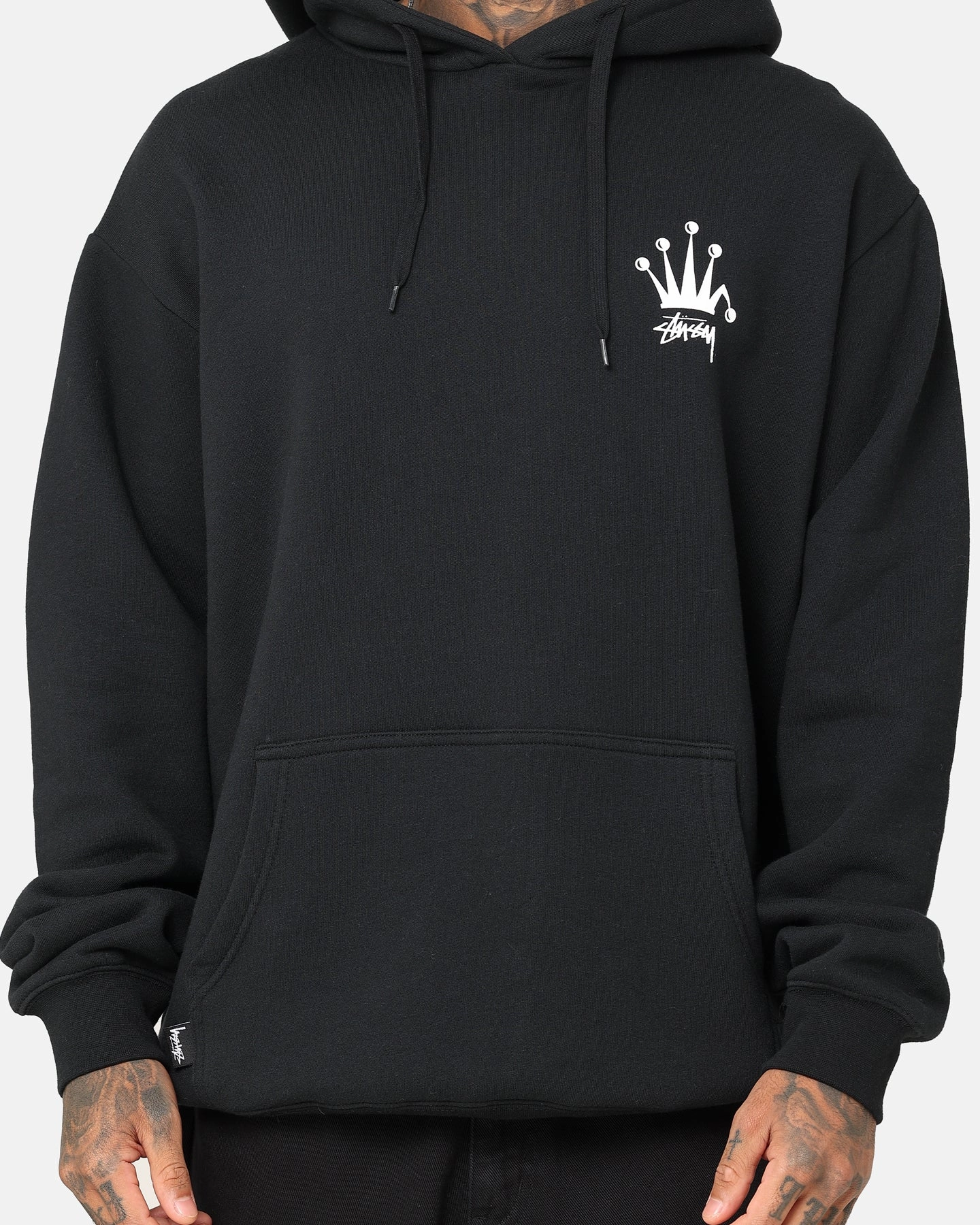Secure Closures Stussy Crown LCB Hoodie Black