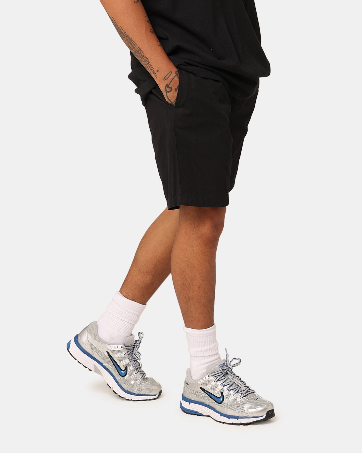 Preppy look snap closure Stussy Designs Dice Beach Shorts Black