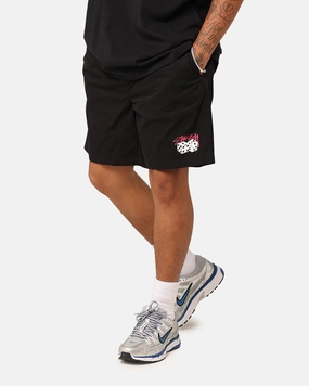Cap soccer uniform Stussy Designs Dice Beach Shorts Black