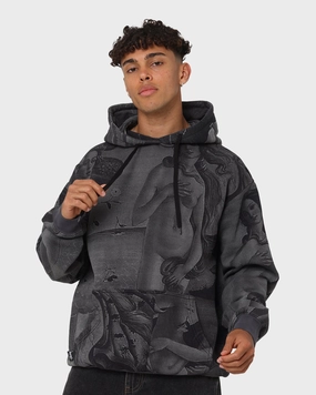 holiday Outerwear Stussy Dyed Venus Hoodie Black
