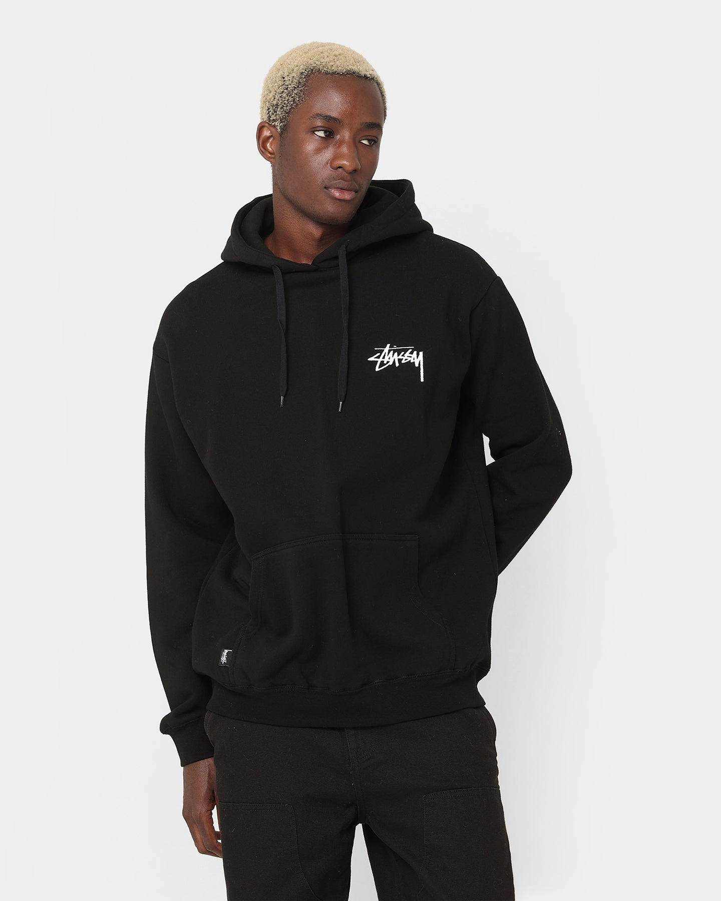 Grace Street Fashion Stussy Fire Dice 50-50 Hoodie Pigment Black