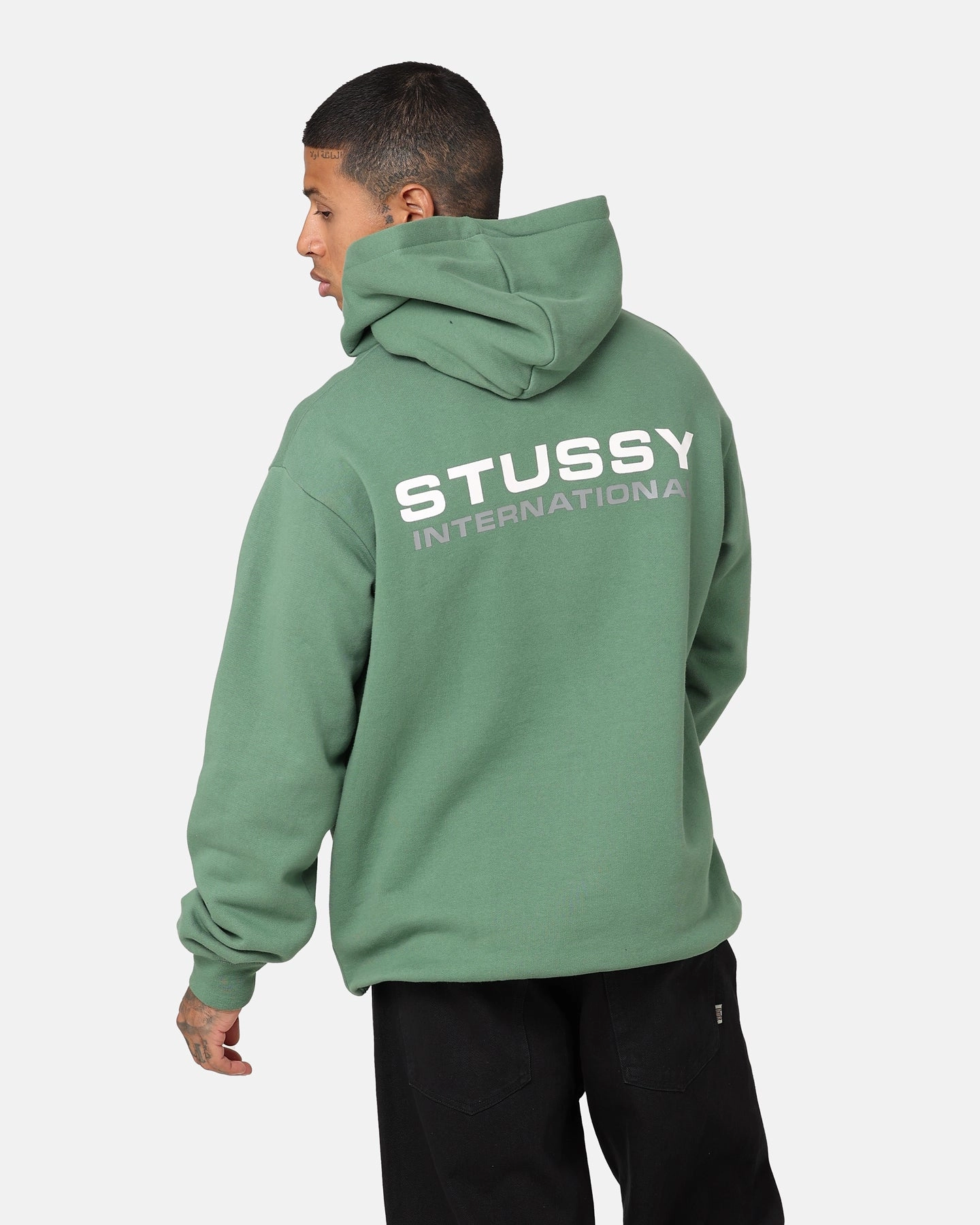 Stussy International LCB Hoodie Green Dream