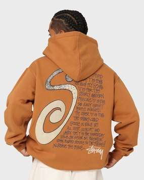 Unique Recover Stussy S IS Hoodie Almond