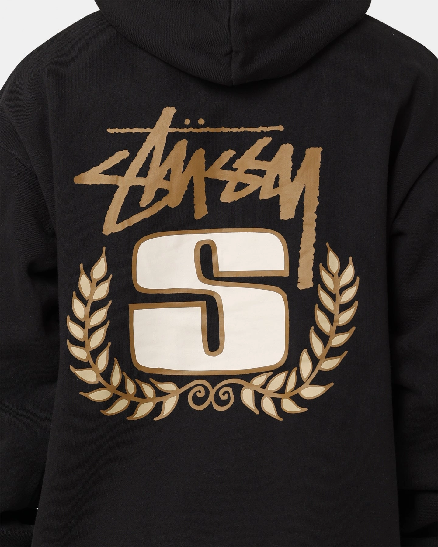 Stussy S Wreath Hoodie Black Sophisticated