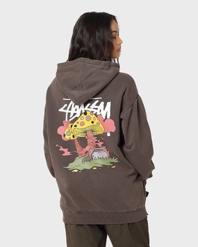 Stussy Something's Cooking Hoodie Brown Pigment sports event Schedule