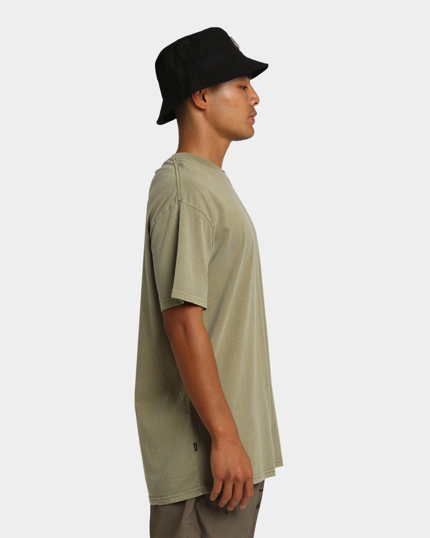 Trendy Design Quick Dry Fabric Stussy Spring Weeds T-Shirt Pigment Light Khaki