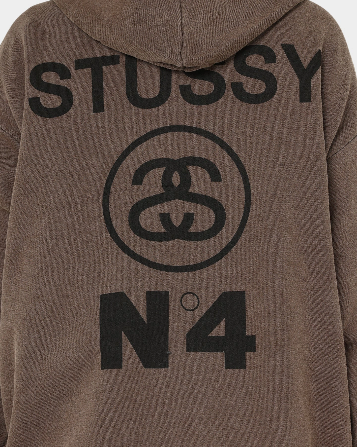 Stussy Stussy No.4 Hoodie Pigment Iron Thermal Insulation quilted
