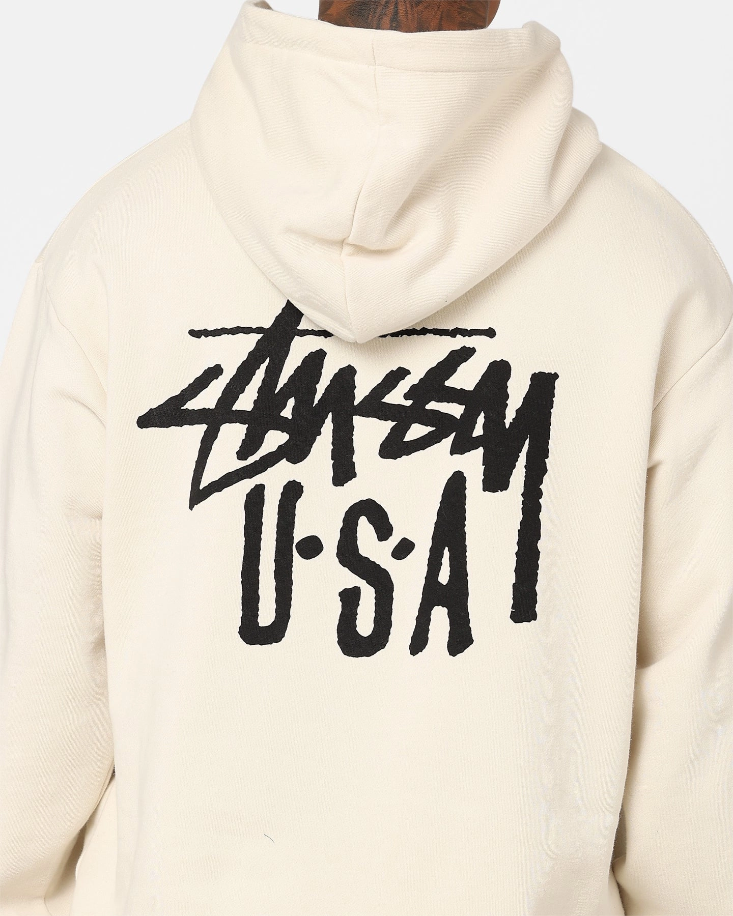 Stussy USA LCB Hoodie Cream Summer