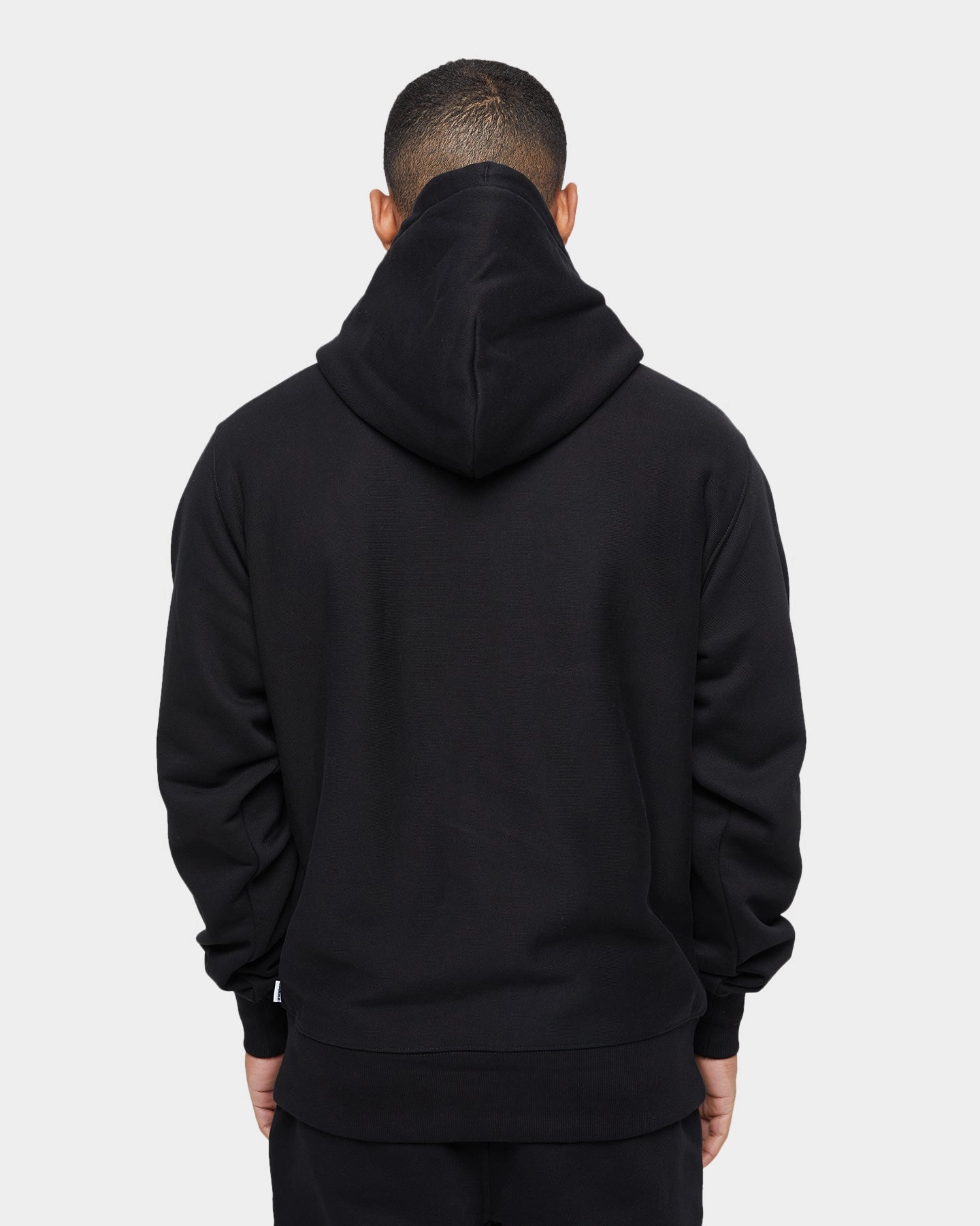 Carre Forme CLS Hoodie Black Button Closure Party use