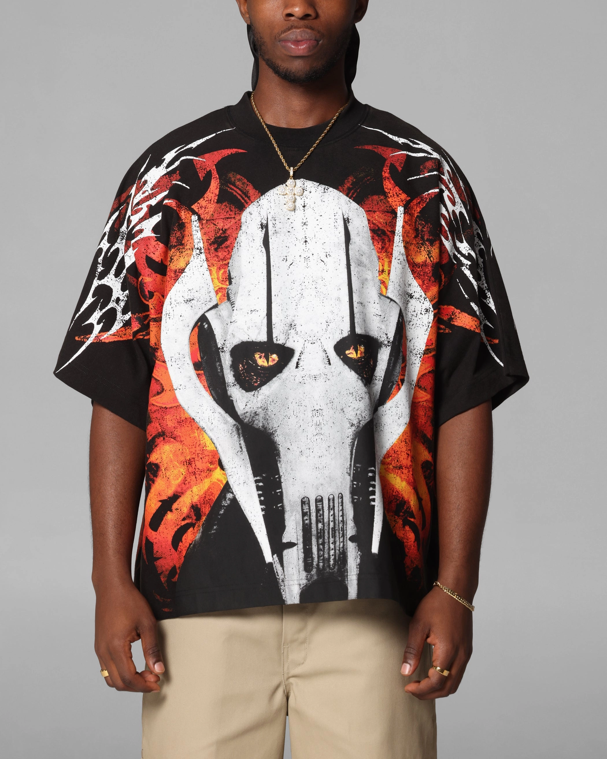 Loiter Star Wars Grievous Vintage T-Shirt Black/Red Unisex Core
