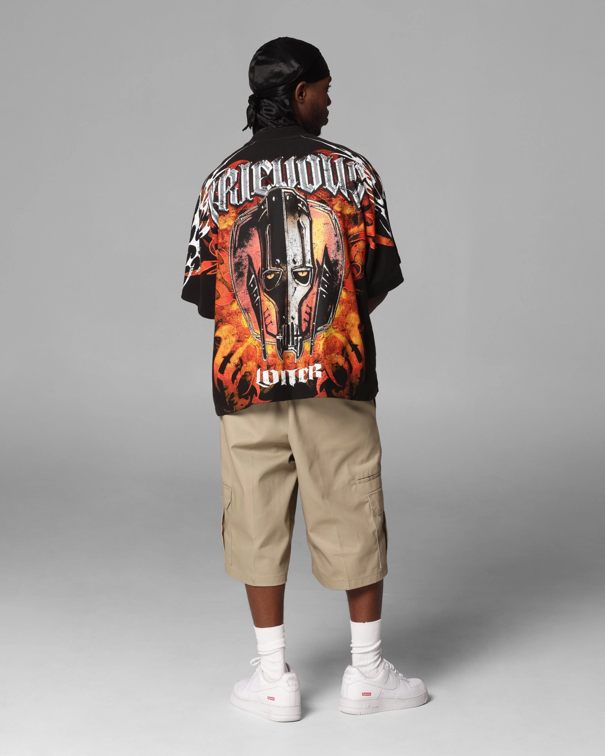Fashion Forward homecoming Loiter Star Wars Grievous Vintage T-Shirt Black/Red