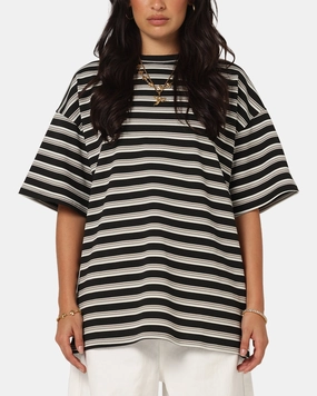 Effortless Comfort Wear XXIII Standard Stripe T-Shirt Black/Grey