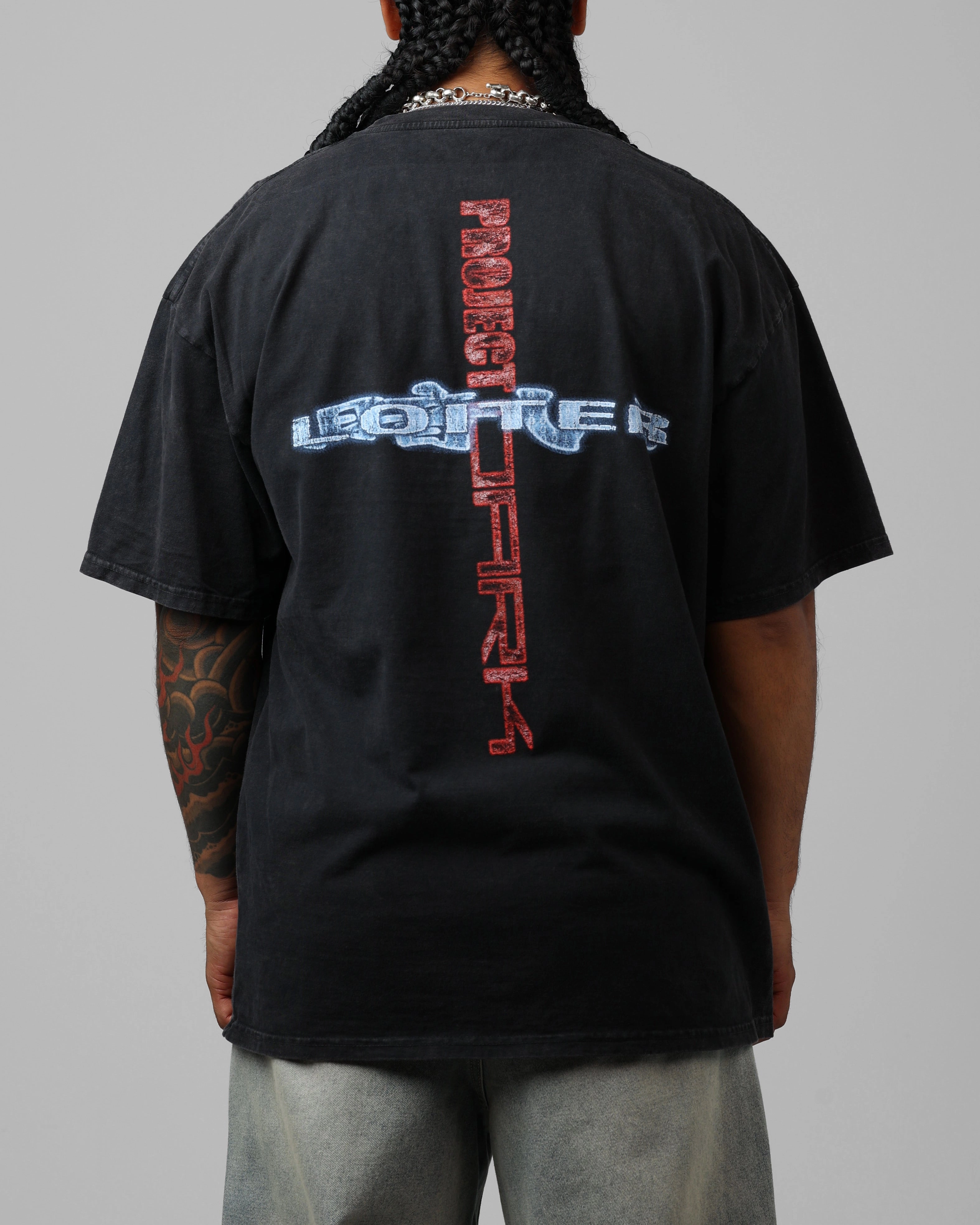 Loiter Void Vintage T-Shirt Black Wash Eco Certified Textile