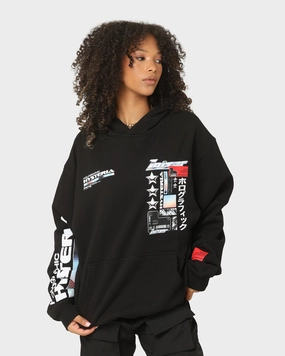 Loiter Constellation Hoodie Black Layer Versatility