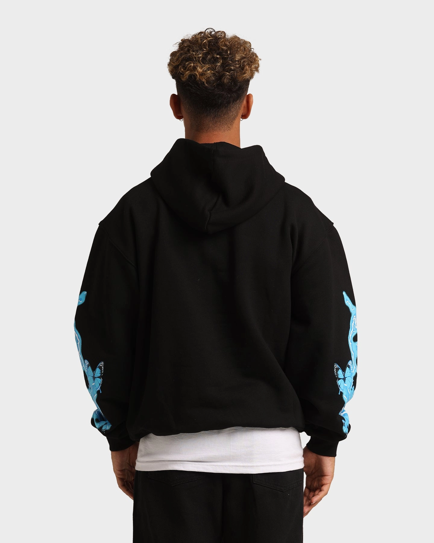 Cold-Weather Comfort All Weather Protection Loiter Electro Butterfly Hoodie Black