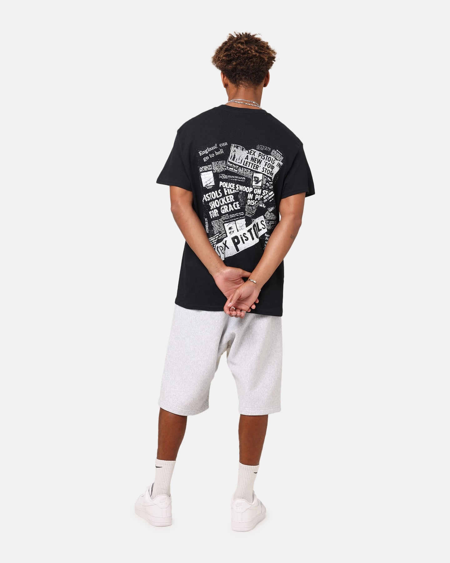Sex Pistols Anarchy In The UK T-Shirt Black Effortless Comfort Classic and Comfy