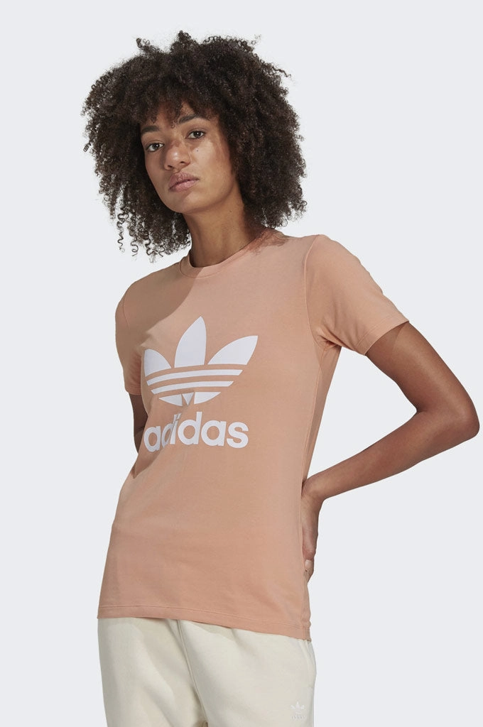 Adidas Trefoil Tee Easy Layering Moisture Wicking Fabric