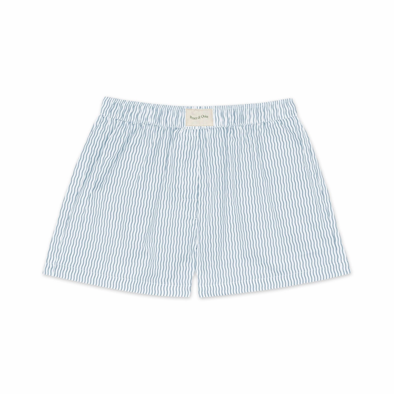 Museum Of Peace And Quiet Wordmark Poplin Boxer 'Baby Blue' Sporty Edge
