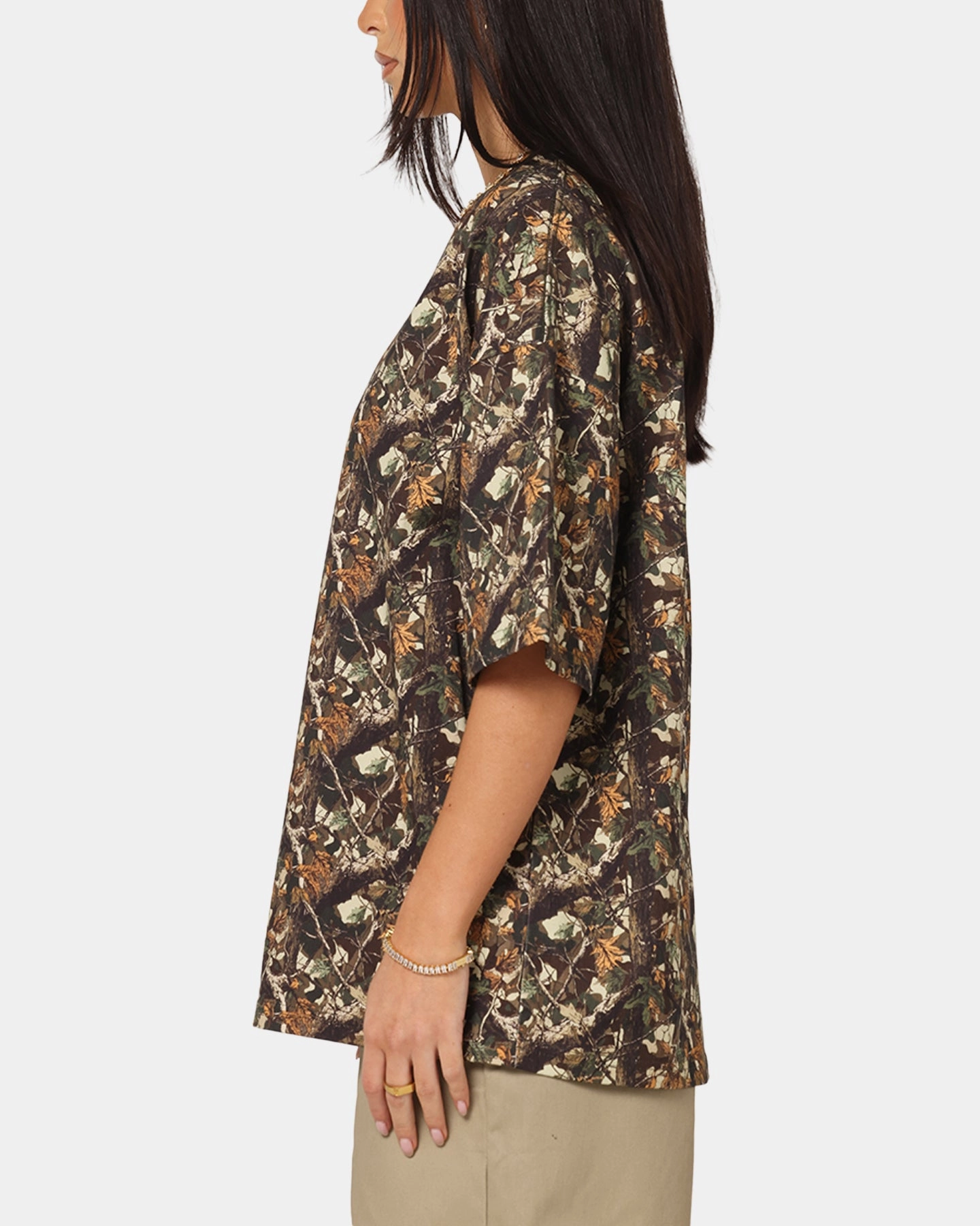 Playful Design Vouseti Tree Camo T-Shirt Black