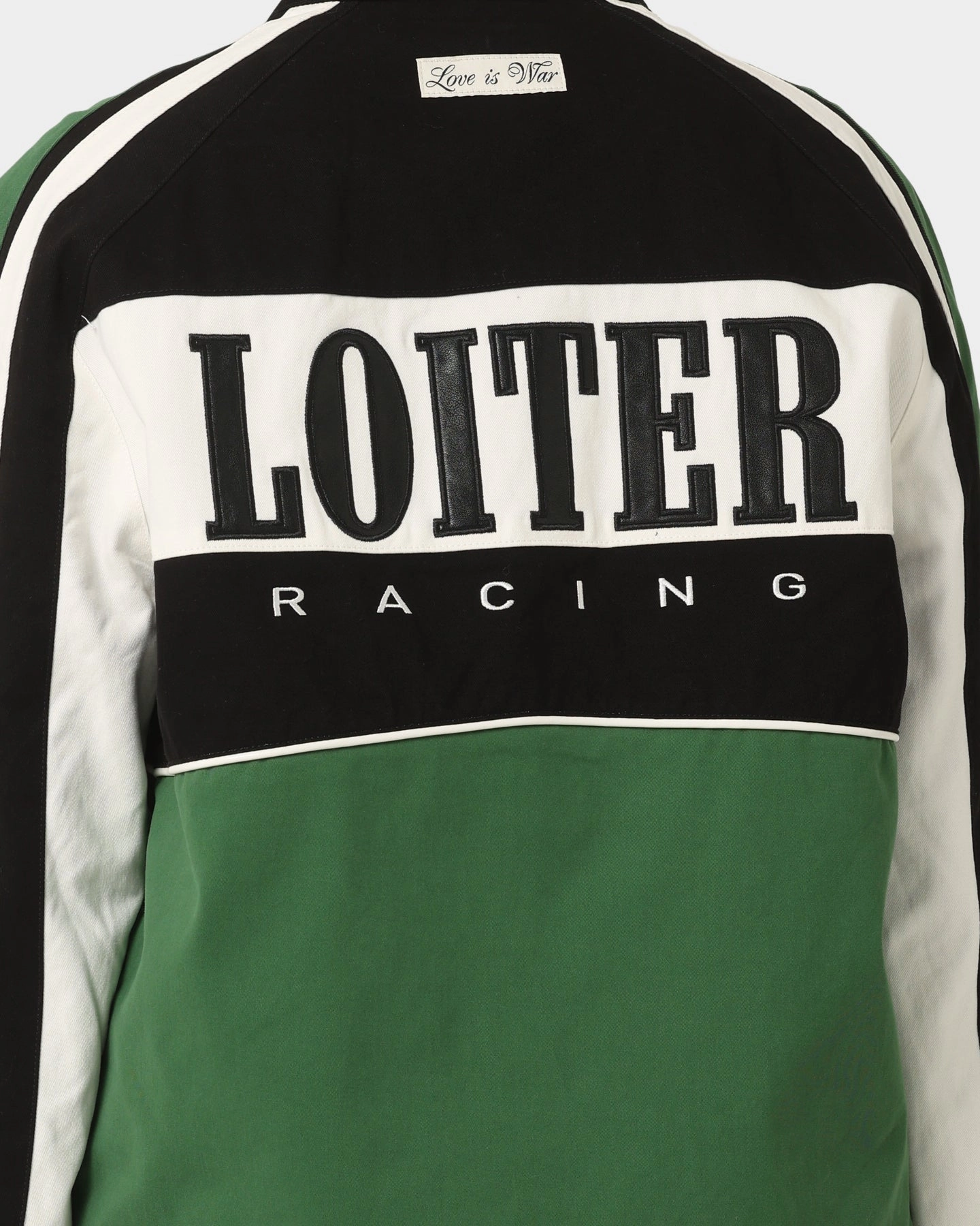 Loiter Motor Jacket Green InsulatedLayer