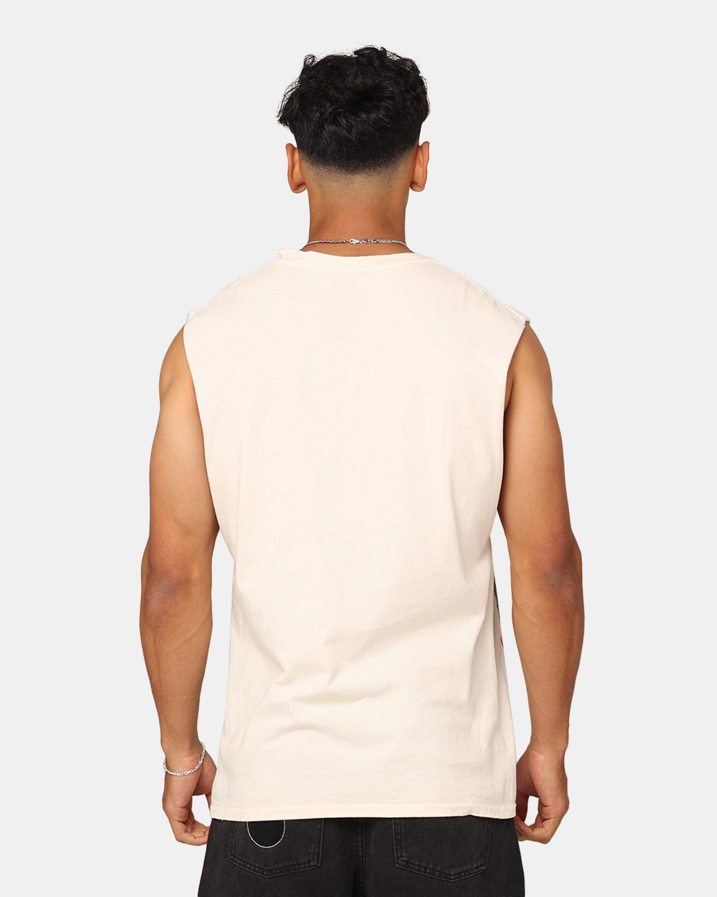 Goat Crew Motors Muscle T-Shirt Off White stain resistant coating Everyday Layer