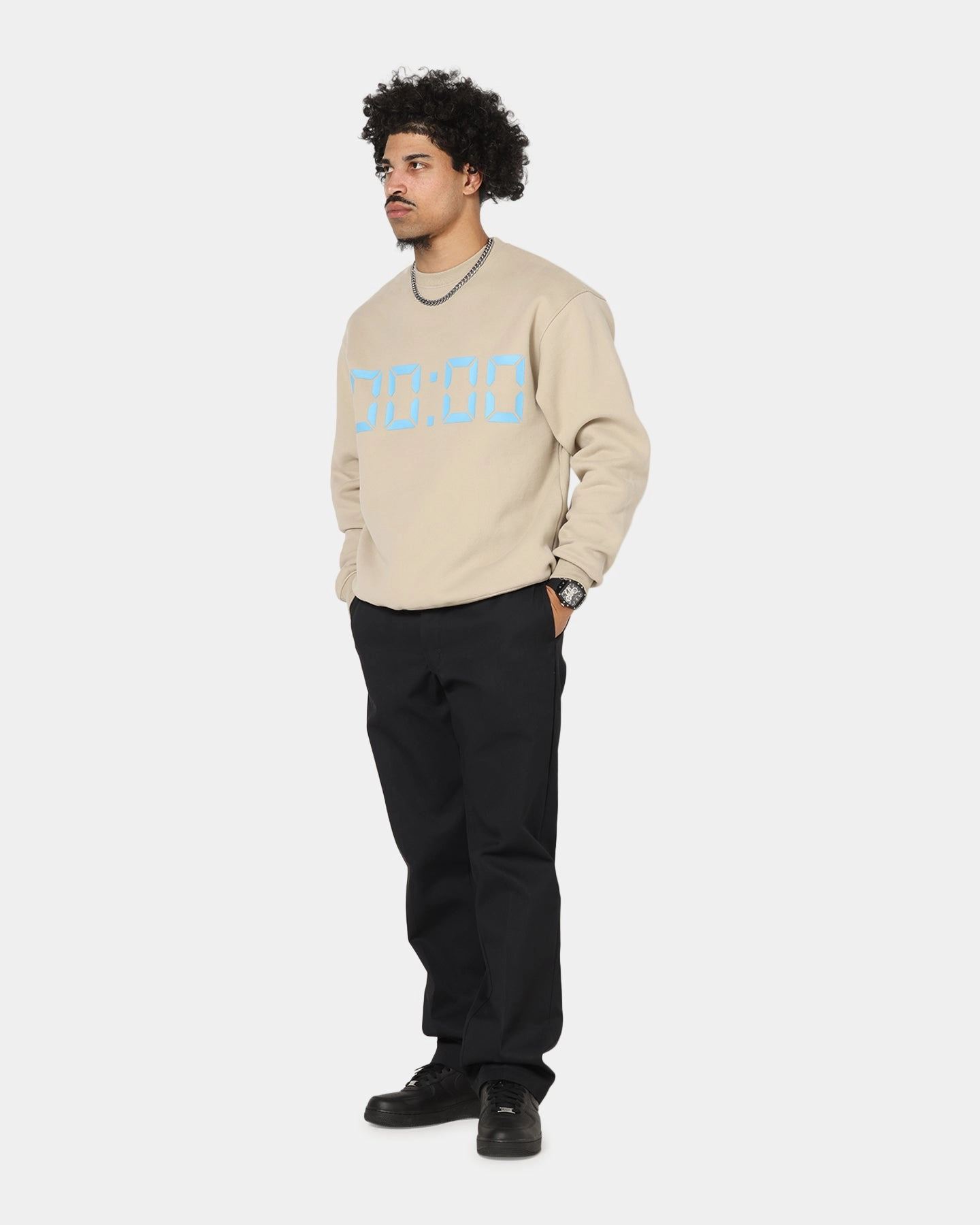Vouseti Us Against Time Sweater Smoke Grey Modern Layers