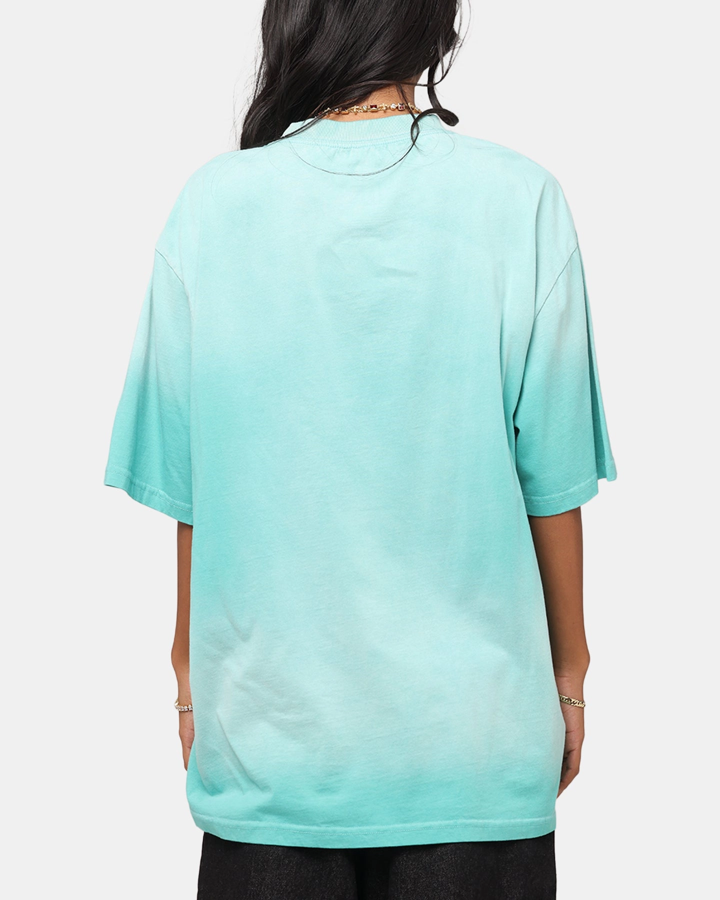 Bob Marley Bob Hem Vintage T-Shirt Washed Teal/Black Sustainable Packaging Easygoing Wear