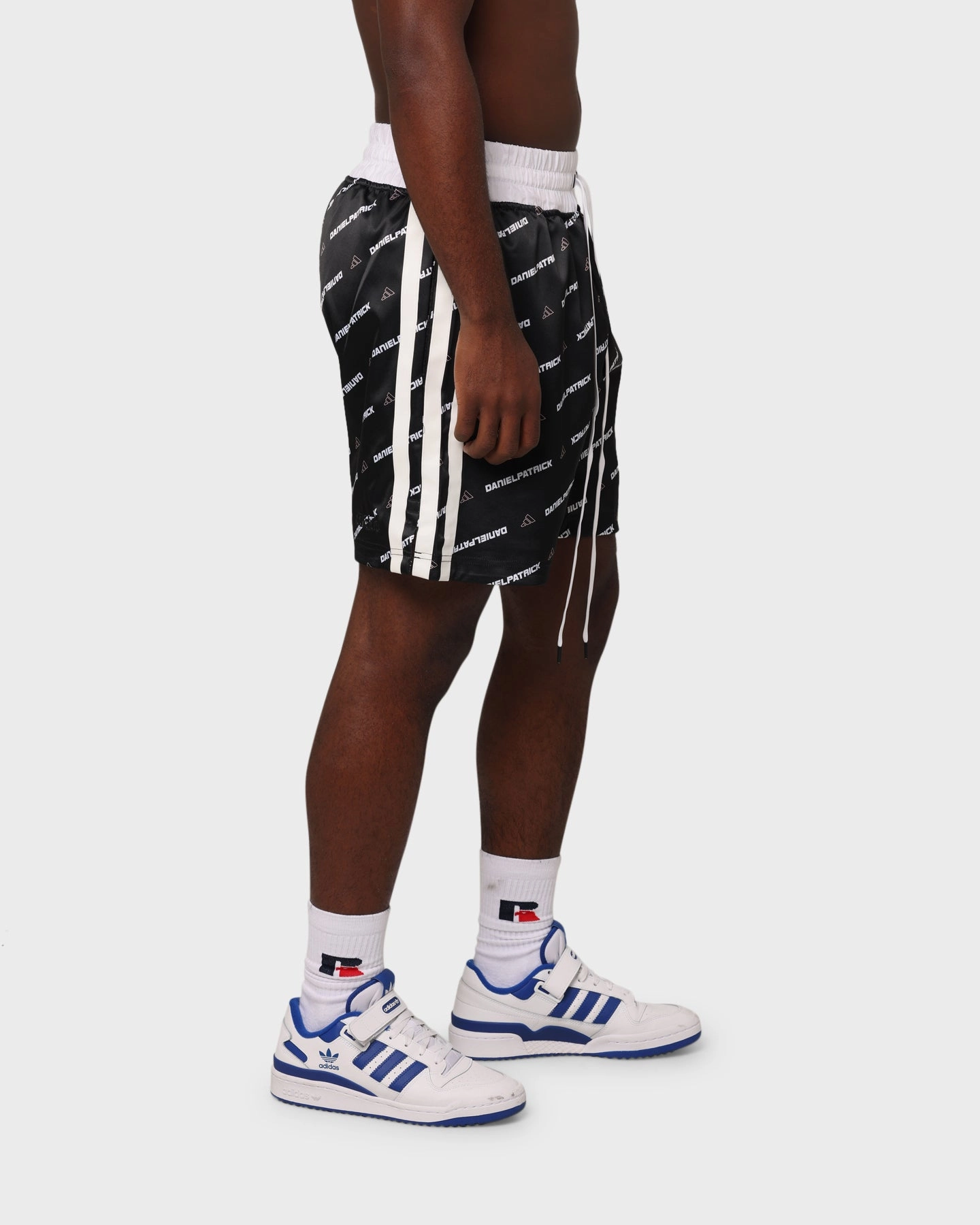 Tapered leg Chill Mood Adidas Daniel Patrick X Adidas All-Over Print Short Black