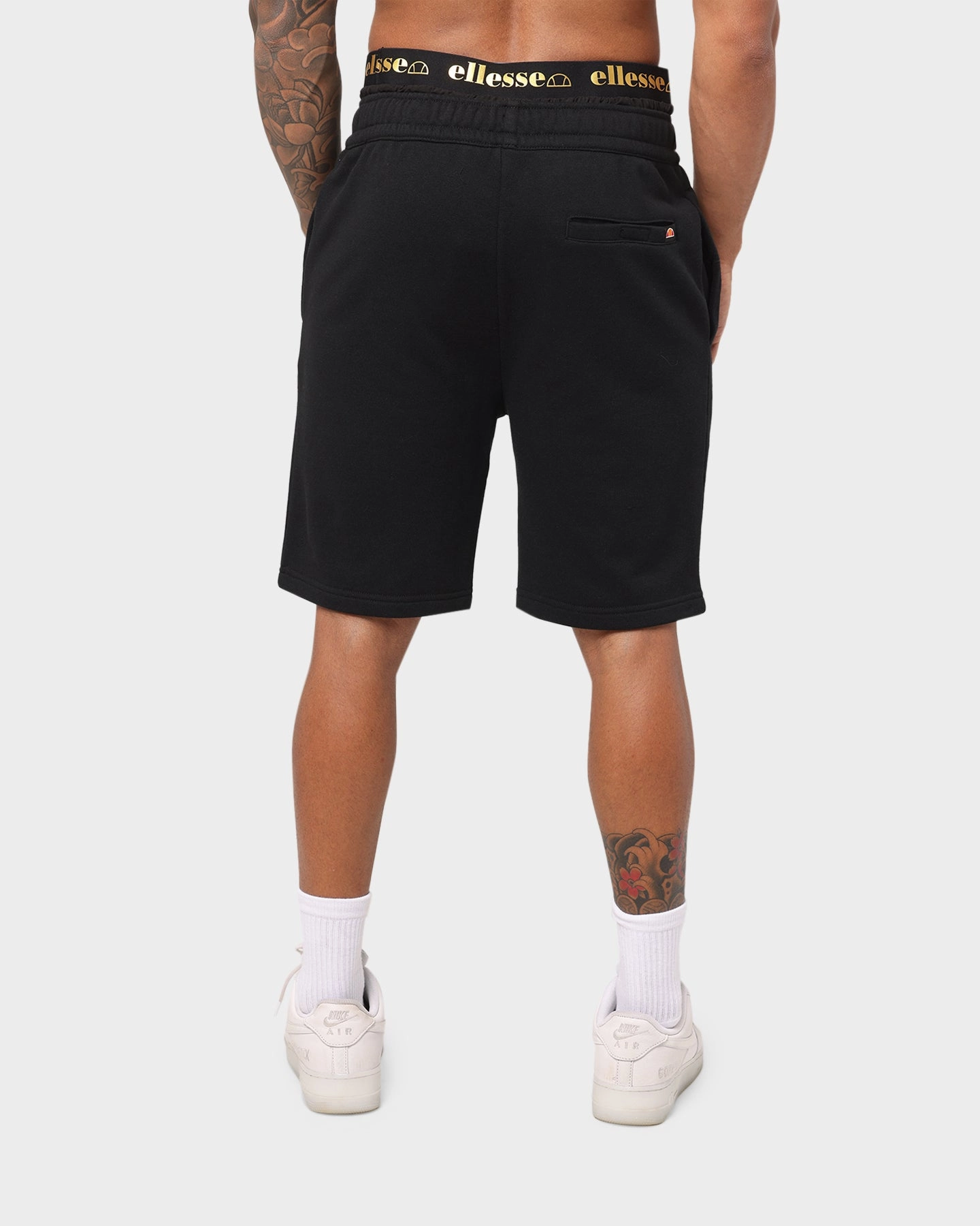 Fitness wear Hypoallergenic Textile Ellesse Eldi Shorts Black