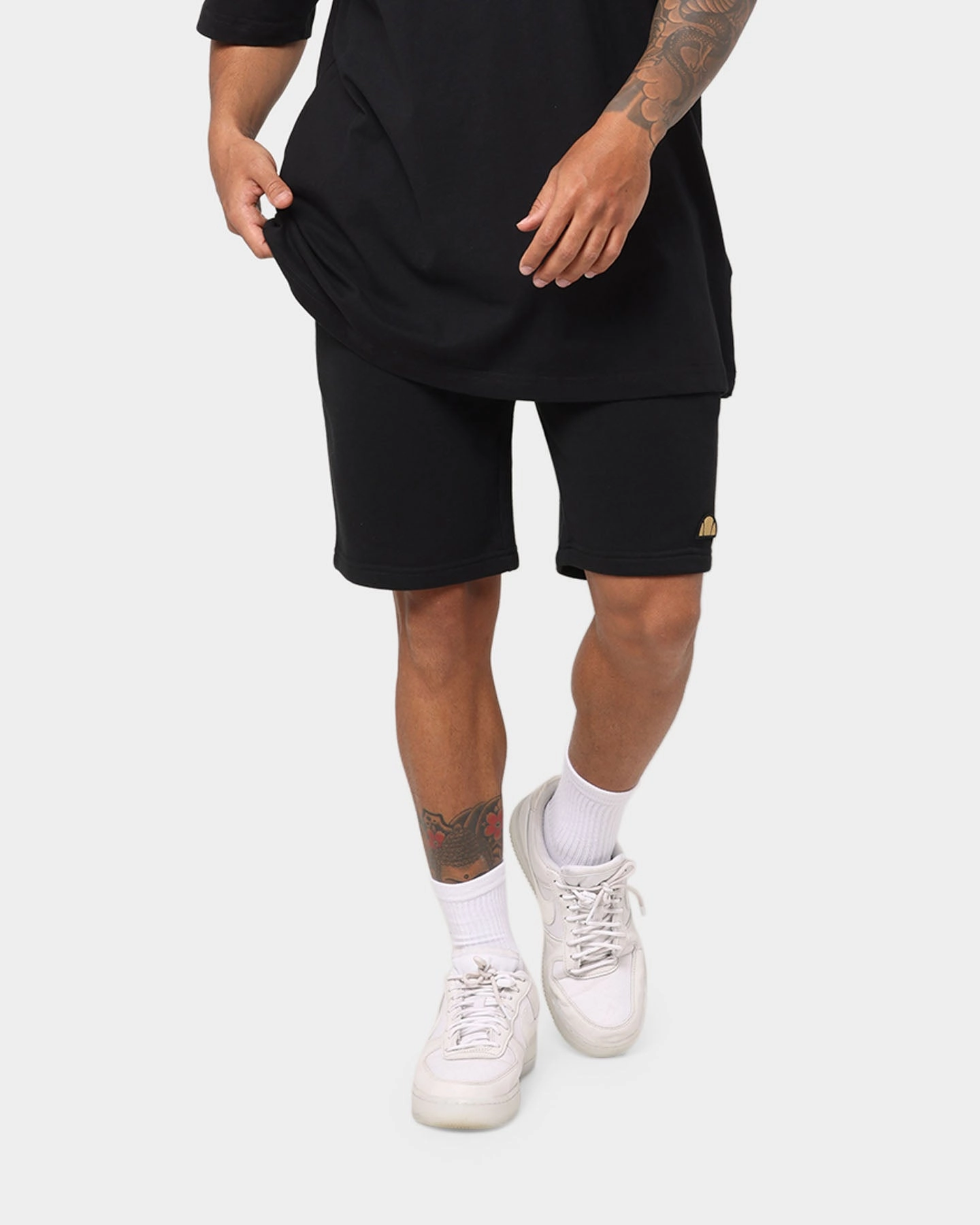 Temperature Regulating Material Minimalist Look Ellesse Eldi Shorts Black
