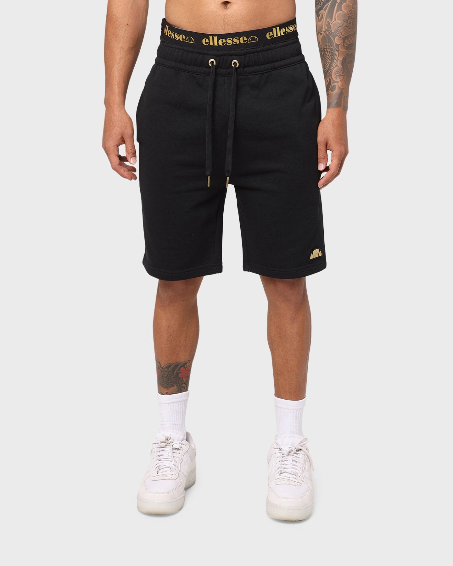 affordable choice Quick Evaporation Fabric Ellesse Eldi Shorts Black