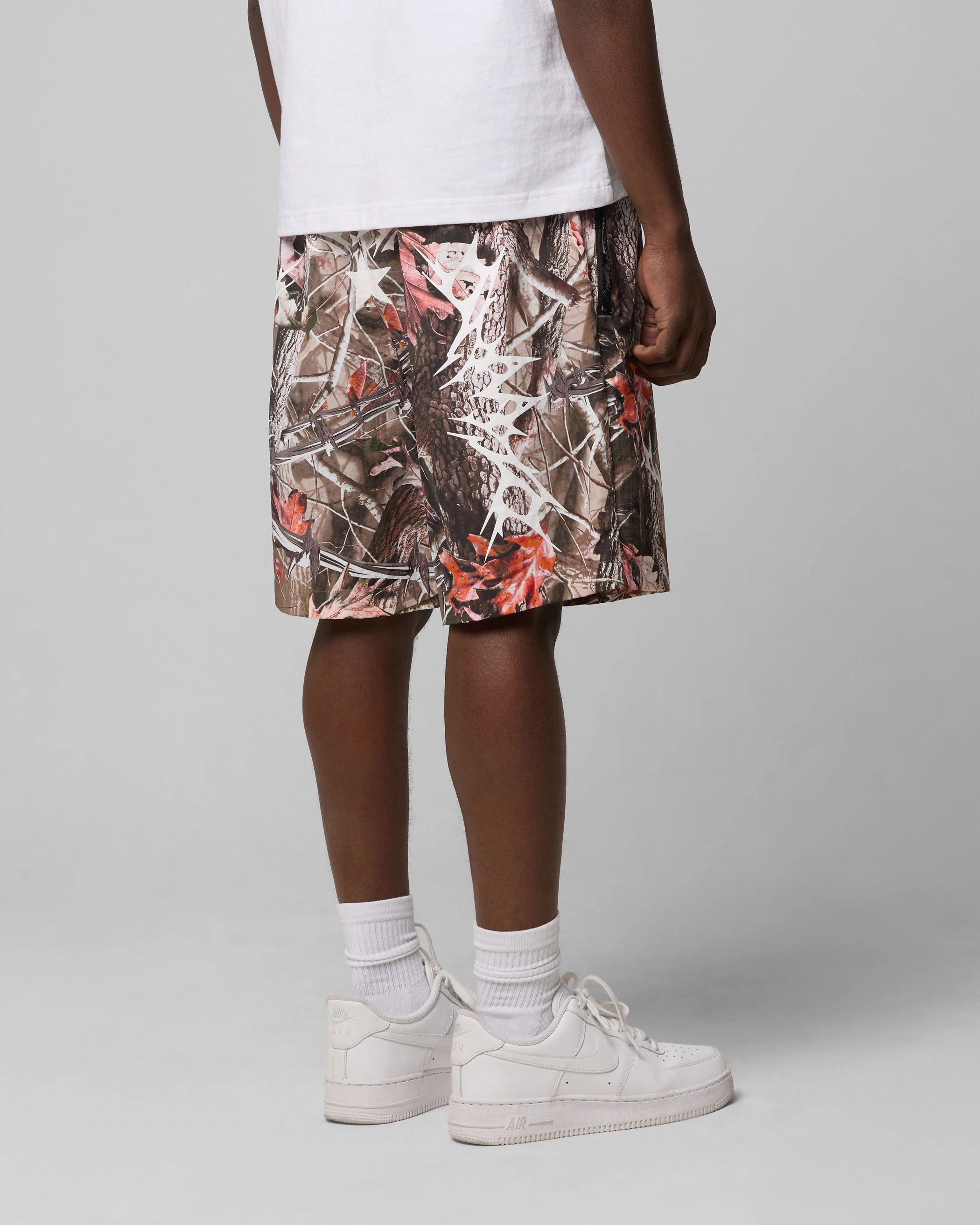 Tagless label Loiter Cyber Walk Shorts Real Tree Camo